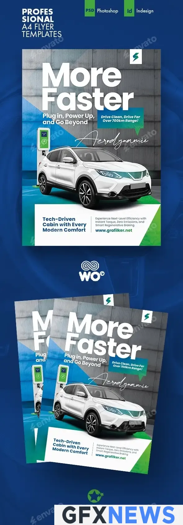 Electrical Car Sales Flyer Templates 5VPDKFN