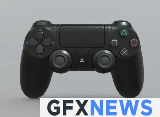 Dualshock 4 Wireless Controller - 3D Modell