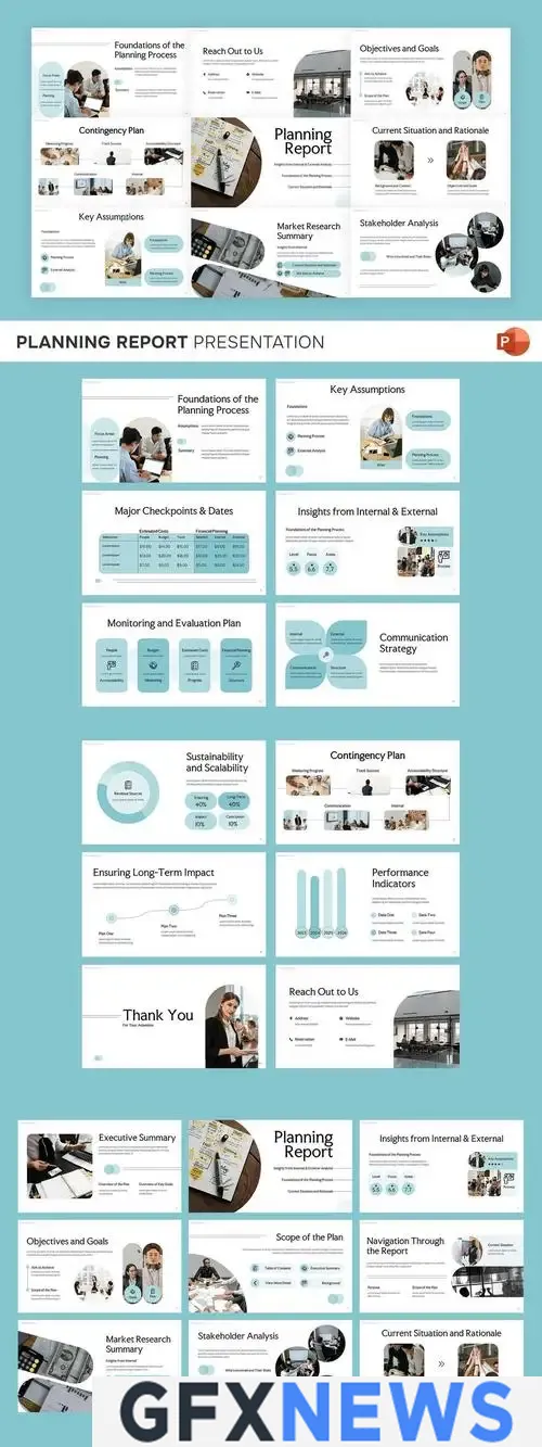 Startup Pitch Deck PowerPoint IF
