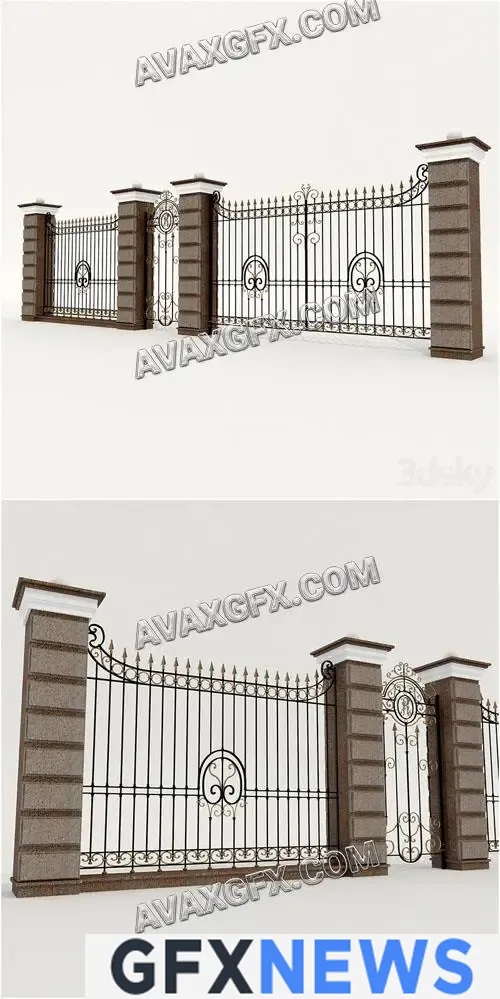 Fencing - 3D Model