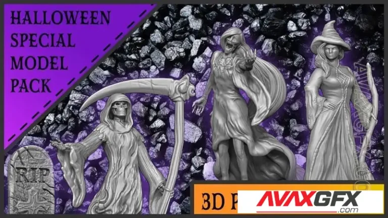 Spooky Collection - STL 3D Model