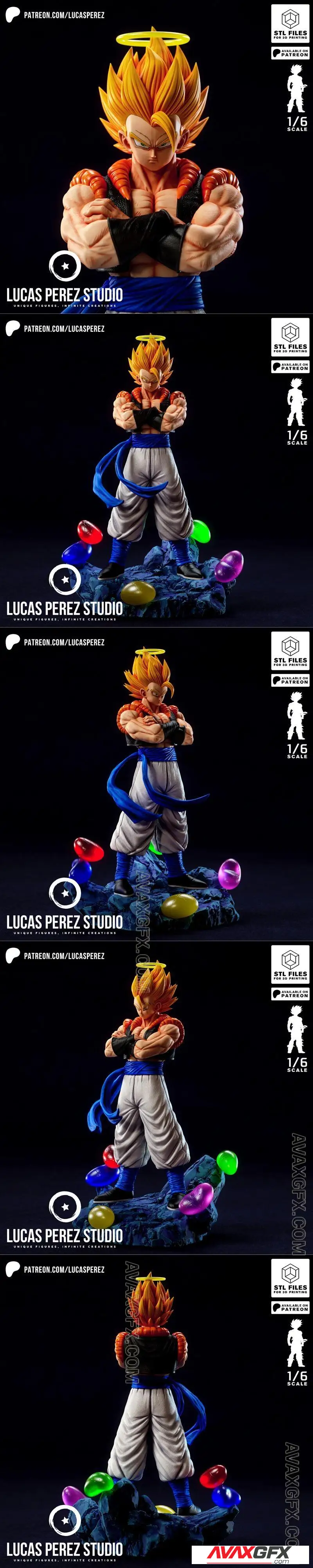 Lucas Perez Studio - Gogeta - STL 3D Model