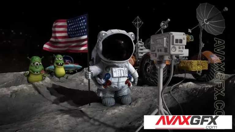 Apollo 15 Selfy - STL 3D Model