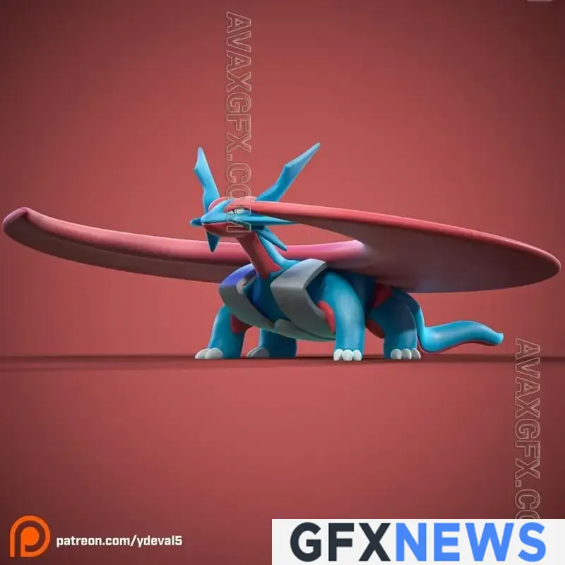 Rushzilla - Komi Shuuko - 3D Model