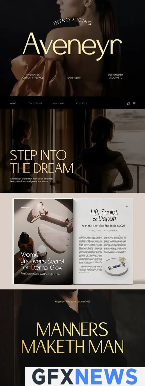 Download Aveneyr Elegant Sans Serif XTD5APR