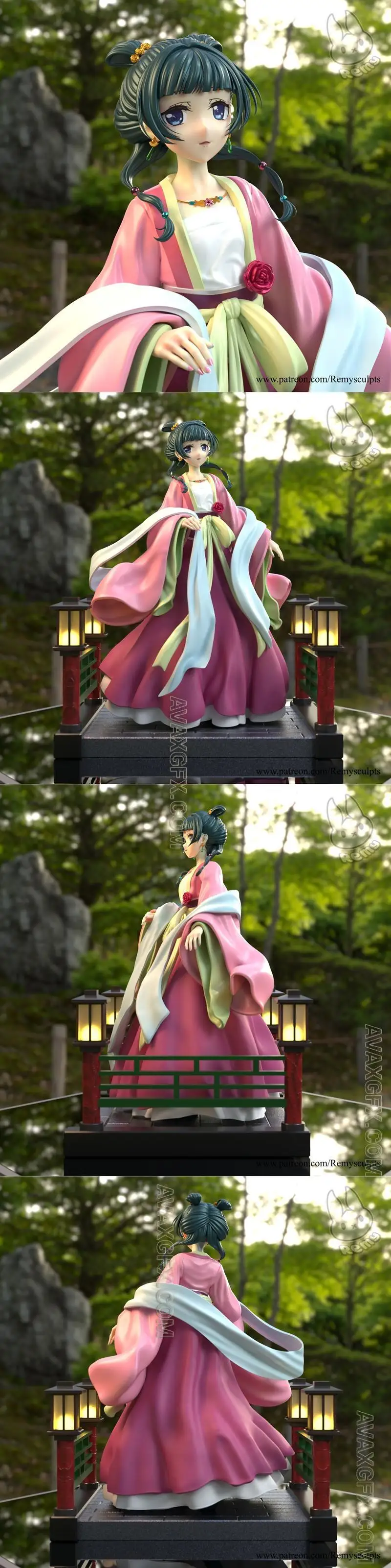 Remy Sculpts - Mao Mao (The Apothecary Diaries) - STL 3D Model