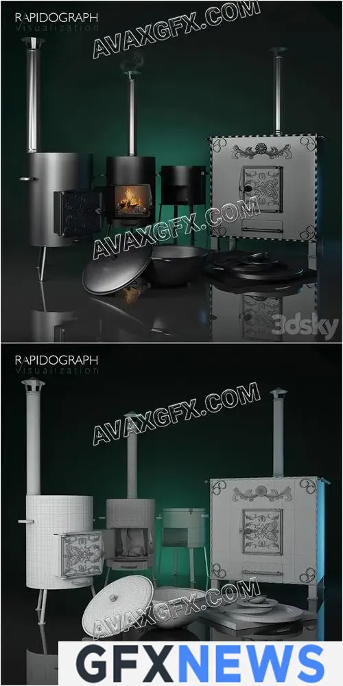 Furnaces - 3D Model