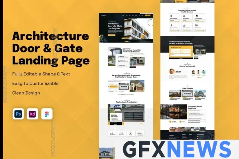 Architecture Landing Page