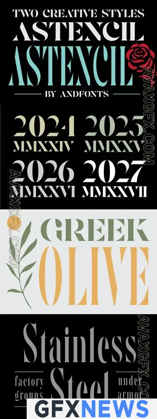 Sunday Breaks - Modern Retro Logo Font