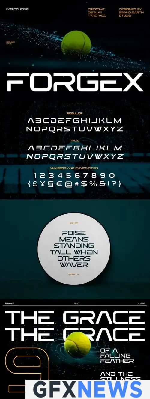 Download ForgeX Creative Font RXQ3KXD