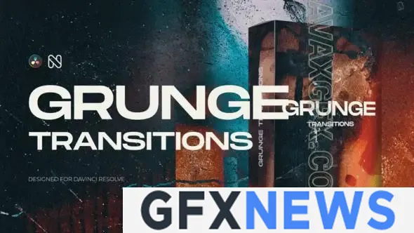 Grunge Transitions for DaVinci Resolve 56698094