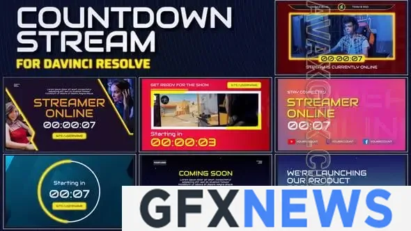 Countdown Timer Stream Davinci Resolve 57752574