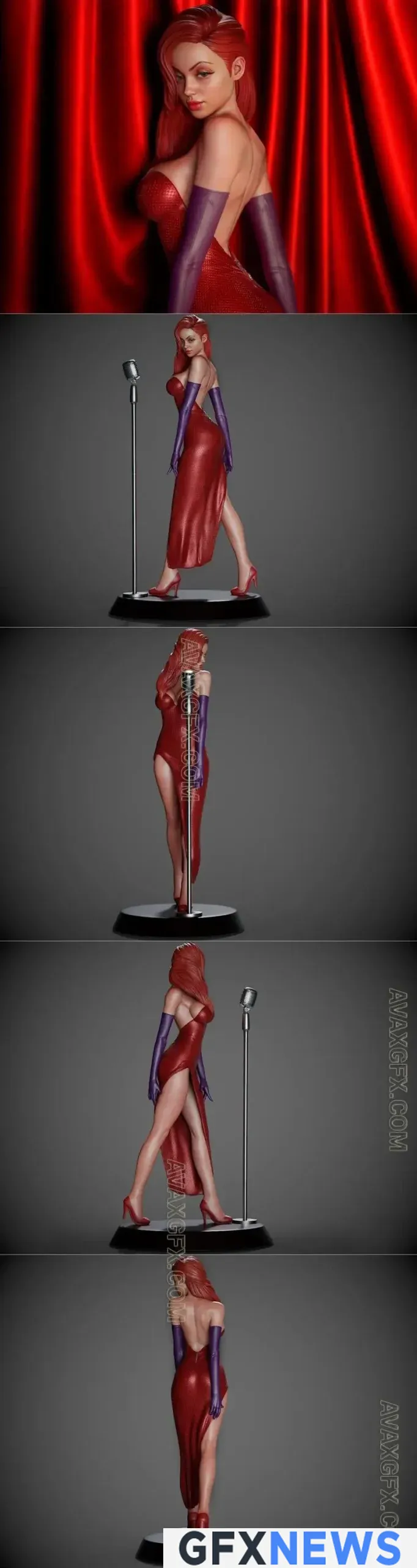 CA 3D Studios - Hera - 3D Model