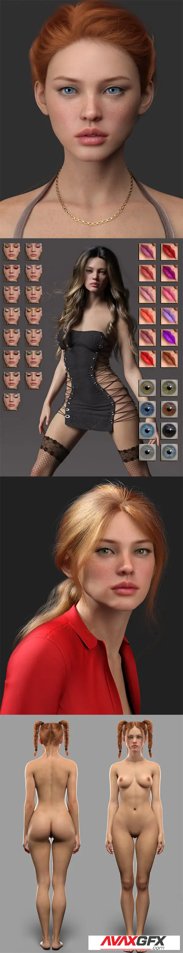 MSO Fallon HD for Genesis 9 Feminine