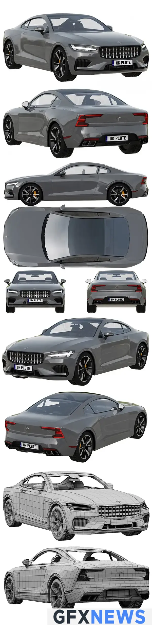 Polestar 1 3D Model