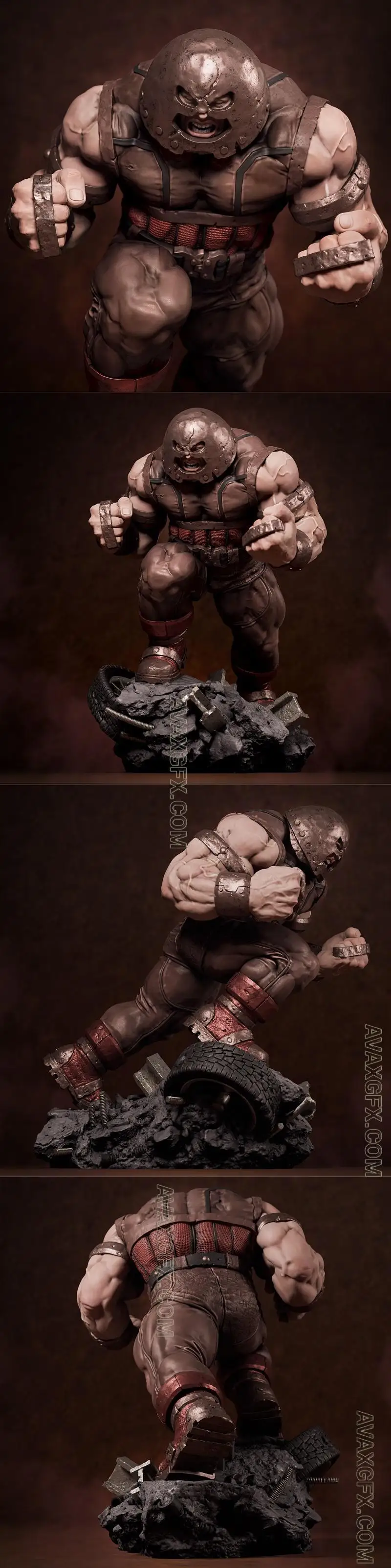 CA 3D Studios - Juggernaut - STL 3D Model