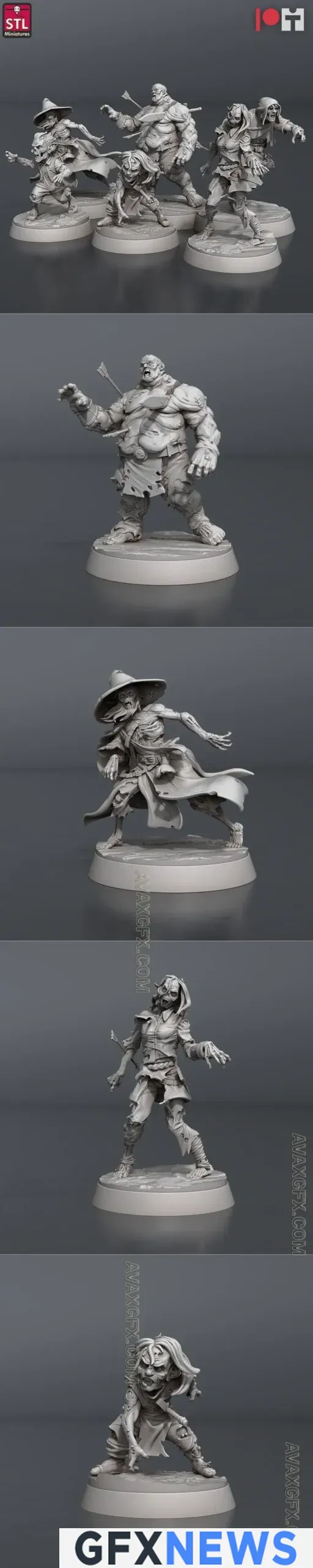 Davy Jones fan art - STL 3D Model