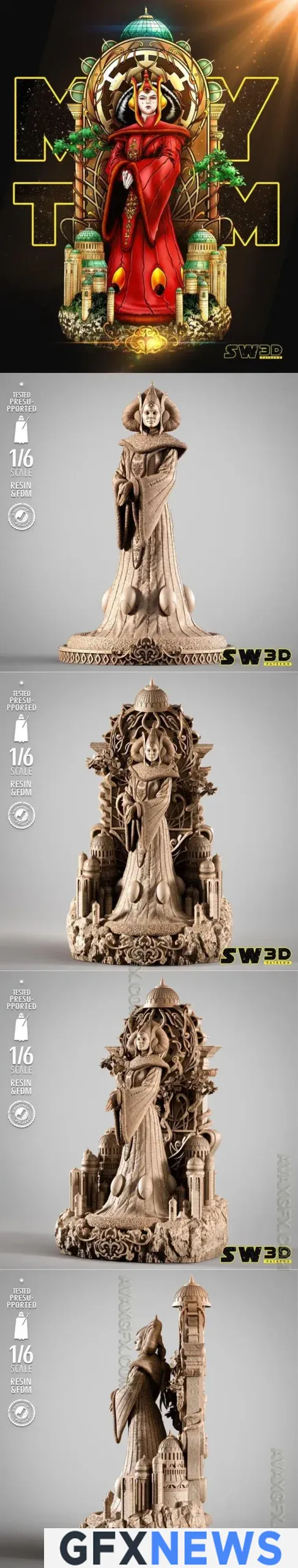 Dummy 13 GU10 Lamp Remix - STL 3D Model