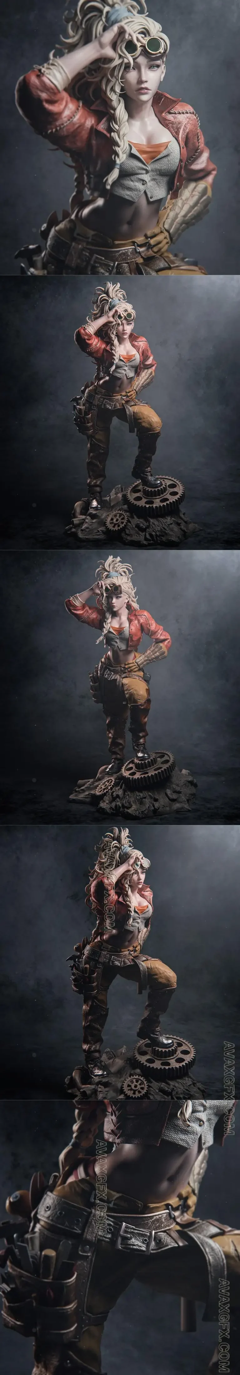 CA 3D Studios - Gemma - STL 3D Model CA 3D Studios – Gemma – STL 3D Model