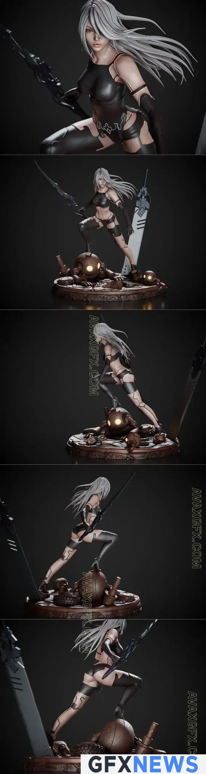 Manako monster musume - STL 3D Model