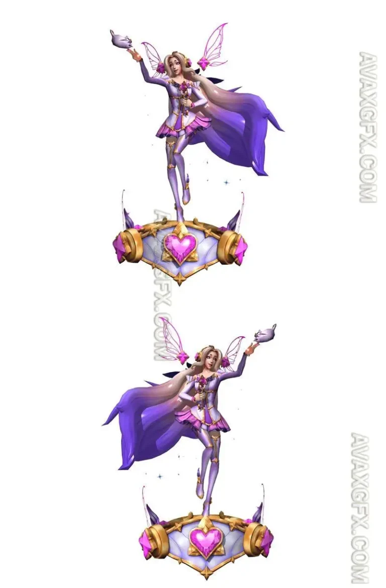 Star guardian seraphine 9 - STL 3D Model