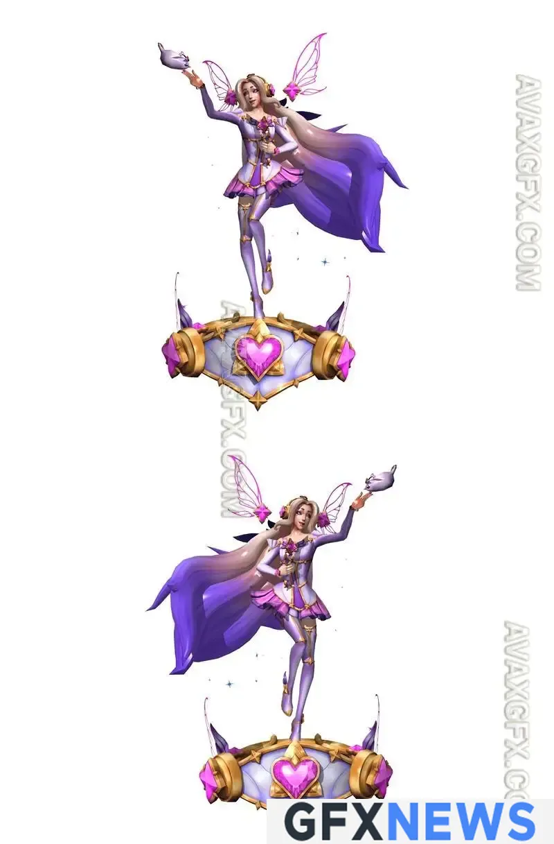 Storm 90s onslaught suit lowpoly game model - STL 3D Model