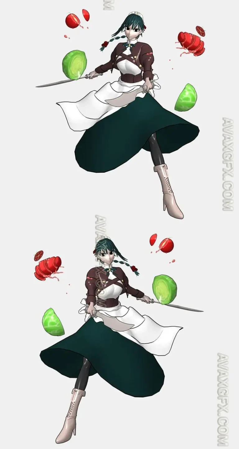 Kimi wa meido sama yuki - STL 3D Model