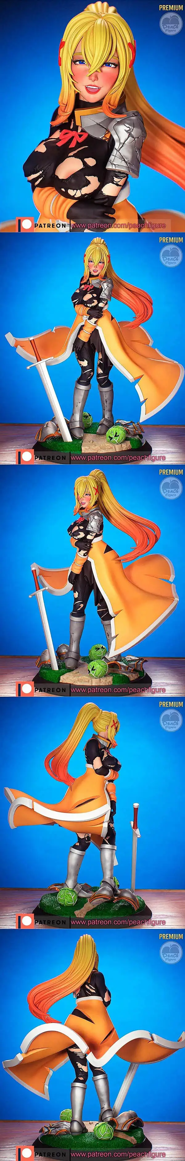 Peach Figure – KonoSuba – Darkness – 3D Print
