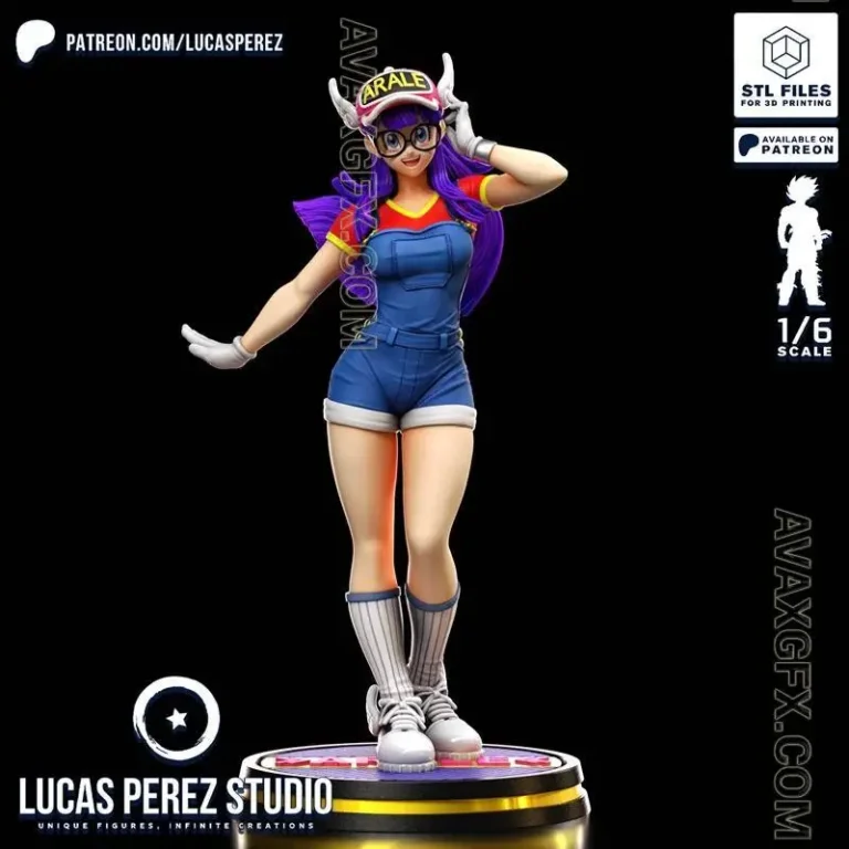 Lucas Perez – Arale (Adult Version) – STL 3D Model