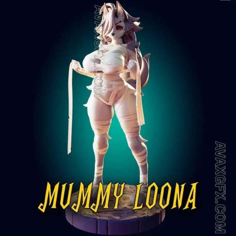 Officer Rhu – Mummy Loona – STL 3D Model