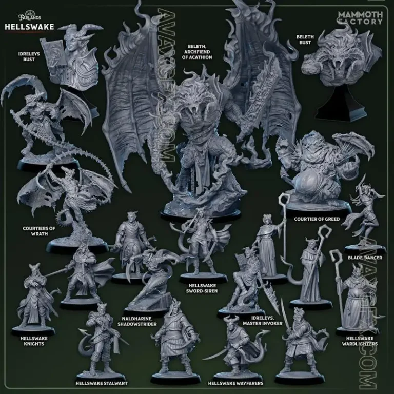 Mammoth Factory – Hellswake October 2025 – STL 3D Model