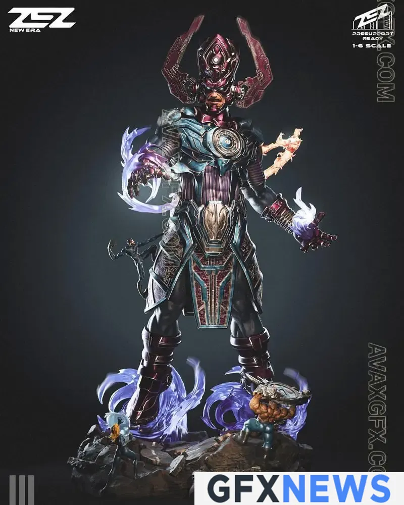 ZEZ Studio - Skeletor Chibi - STL 3D Model