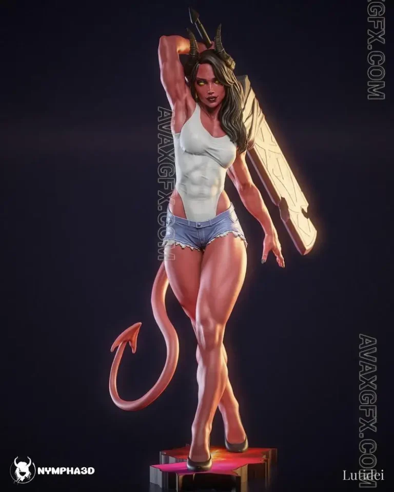 Nympha - Malevola (Dispatch) - STL 3D Model Nympha – Malevola (Dispatch) – STL 3D Model