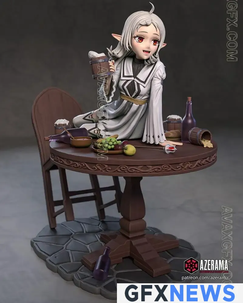 Astland - Witches of the Demonic Thorn Full set - STL 3D Model