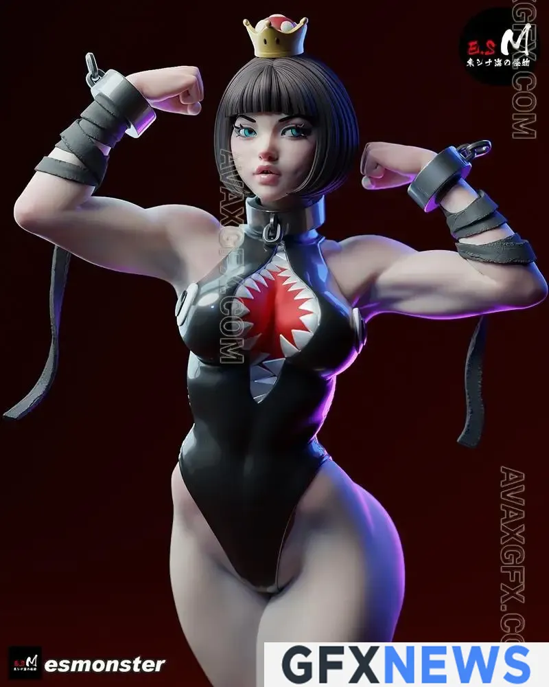 Nympha - Malevola (Dispatch) - STL 3D Model